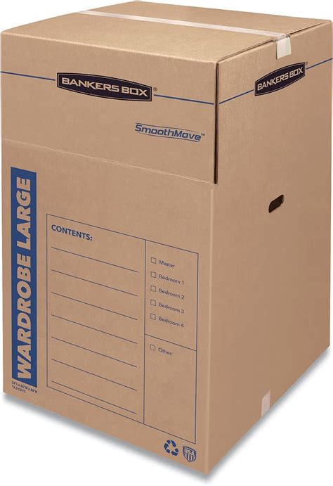 Amazon Bankers Box Smoothmove Wardrobe Boxes L X W X