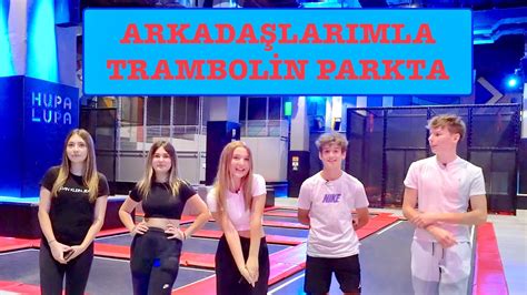 Arkadaşlarımla Trambolin Parkta Bir Gün Vlog Ecrin Su Çoban YouTube