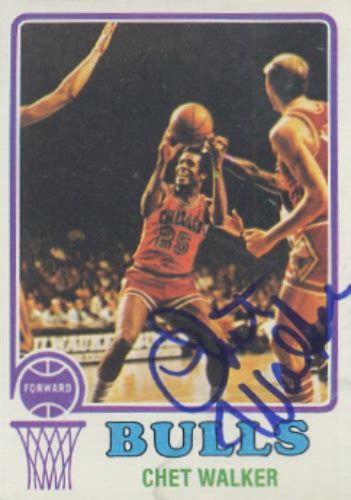 Chet Walker Autographs and Memorabilia | Sports, Basketball