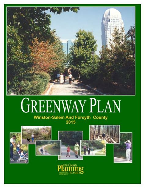 Greenway Plan Revised Layout Qxd City Of Winston Salem