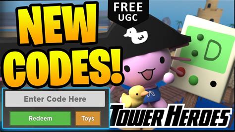 New All Working Codes For Tower Heroes In October 2023 Roblox Tower Heroes Codes Youtube