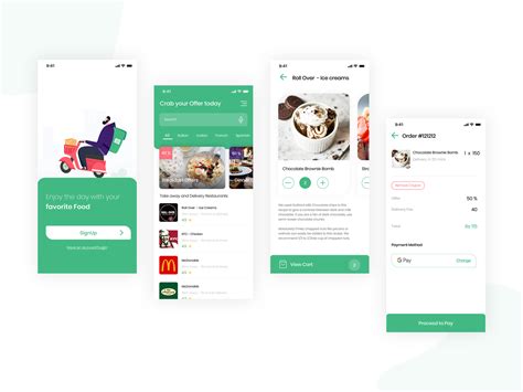 Food Delivery App Concept By Mathan Kumar On Dribbble