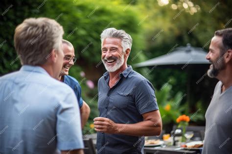 Premium Photo A Group Of Men Standing Next To Each Other