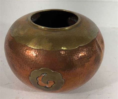 Brass And Copper Vase Hash Auctions