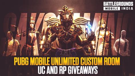 Pubg Mobile Live Custom Rooms Pubg Mobile Live UC Rp Cash Giveaway Pubg