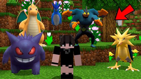 PokÉmon SÓ Da Primeira GeraÇÃo No Minecraft Pixelmon Pokegen Youtube