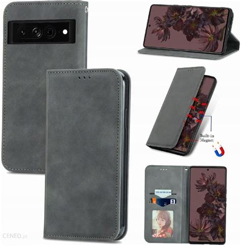 Etui Dla Google Pixel 7 Pro Skórzane Etui Odporny Na Wstrząsy Osłona Z