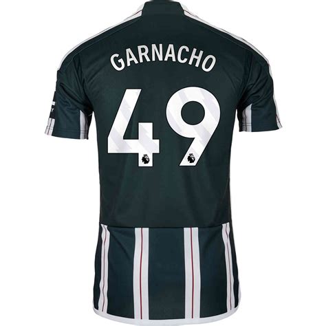 Adidas Alejandro Garnacho Manchester United Away Jersey Soccerpro