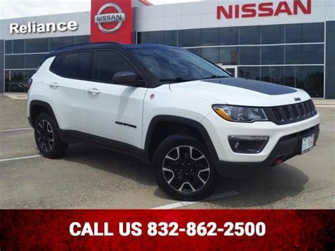 Pre Owned 2021 Jeep Compass Trailhawk 4d Sport Utility In Bay City G8273 Reliance Chrysler