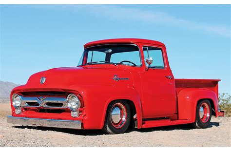 1956 Ford F 100 Big Red Hot Rod Network