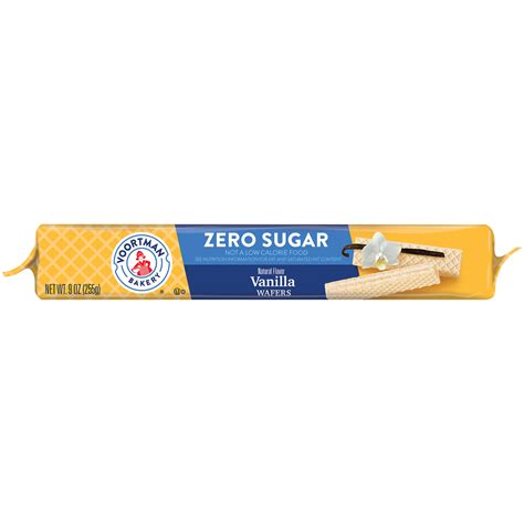 Voortman Bakery Zero Sugar Vanilla Wafers 9 Oz