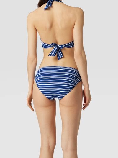 Kup Online Lauren Ralph Lauren Figi Bikini Ze Wzorem W Paski Niebieski