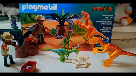 Dinosaurios Y Explorador Playmobil Youtube