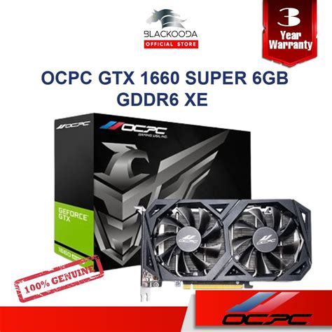 Ocpc Geforce Gtx Super Gb Xe Gddr Graphics Card Ocvn G Xe