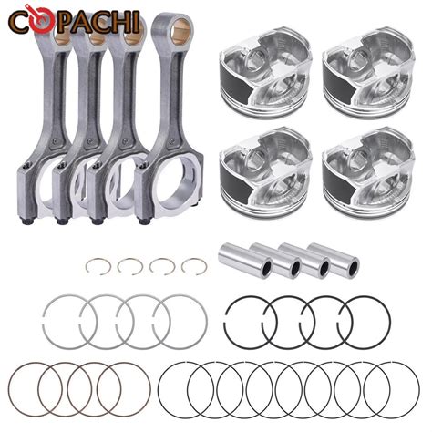 1Set Connecting Rod Piston 230402G200 2341025201 2304025200 234102G201