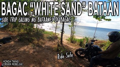 Nagpunta Kami Sa Little Bataanes Of Bagac At Nag White Sand Beach