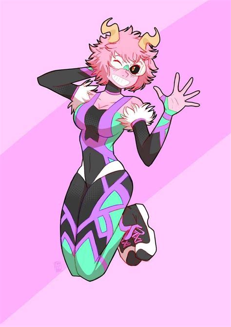 Mina Ashido Hero Costume Redesign - pic-humdinger