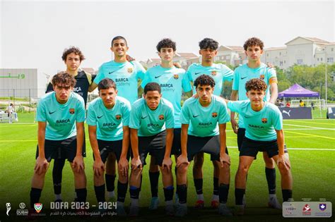 Barça Academy Dubai Celebrates Double Victory In Dofa League Dubai Barca Academy