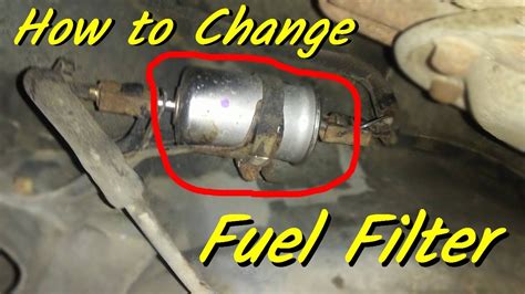 How To Change Fuel Filter On 94 04 Mustang Youtube