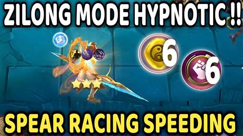 Spear Racing Speeding Zilong Mode Hypnotic Flicker Full Stun Magic