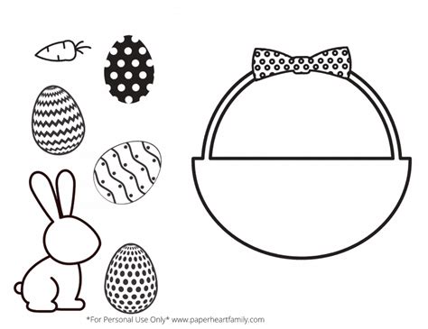 Free Printable Easter Craft For Kids Simply Print Cut Color And Paste