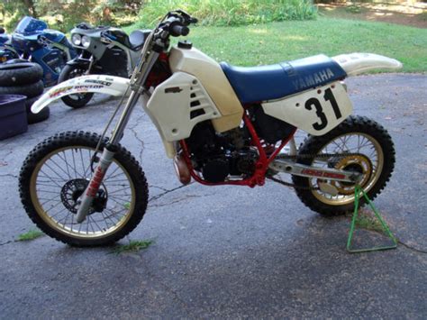 1986 Yamaha Yz250 Vintage Motocross Mx Yz 250