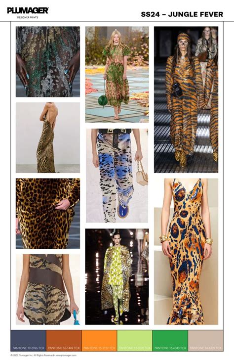 Print Trend Forecast Spring Summer 2024 Plumager Inc Fashion