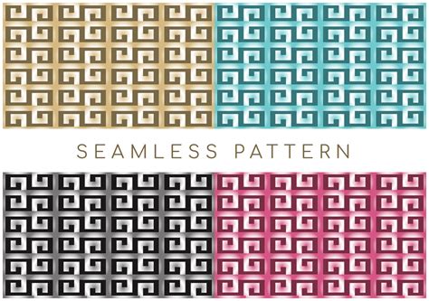 Seamless Geometric Greek Pattern 183337 Vector Art at Vecteezy