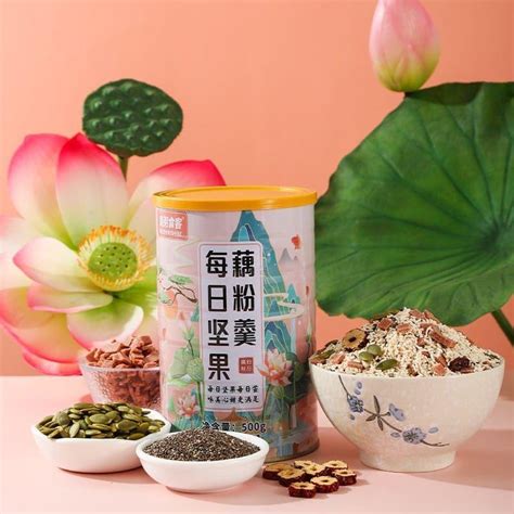 Jual Oufen Lotus Root Powder Bubuk Akar Teratai Sehat Mixed Fruits