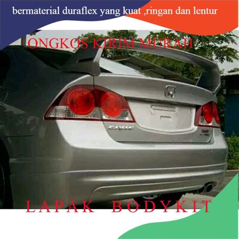 Bodykit Honda Civic Fd Mugen 2008 2011 Depan Belakang Lazada Indonesia