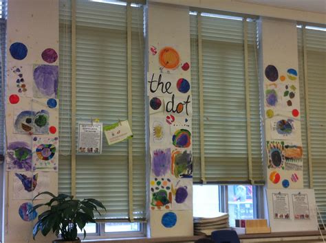 The Dot Peter H Reynolds The Dot Inspired Artwork By My Kindergarten