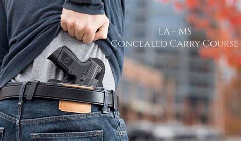 Mississippi Enhanced Concealed Carry Class | MCTA INC.