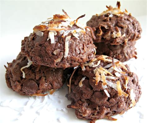 Chocolate Coconut Bliss Cookies - The Monday Box