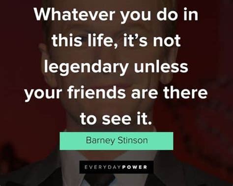 Barney Stinson Legendary Quotes