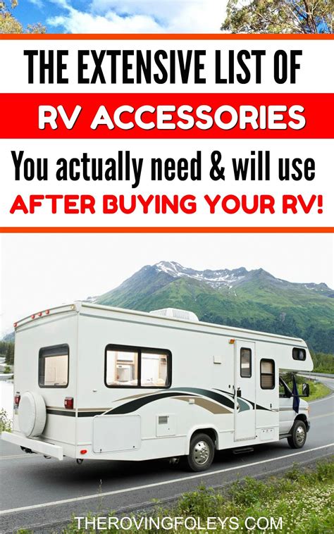 35 Rv Accessories You Will Need Rv Accessories Rv Rv Trip