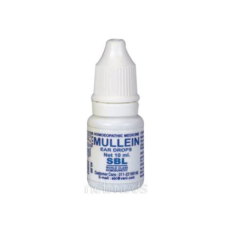 Buy SBL Mullein Ear Drops 10 Ml Online At Discounted Price Netmeds