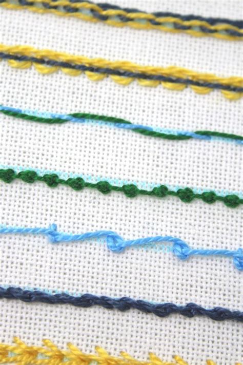 8 Decorative Embroidery Border Stitches Everyone Should Learn ...