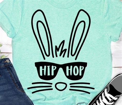 Hip Hop Bunny Svg Bunny Face Svg Easter Bunny Svg Svg Hubs