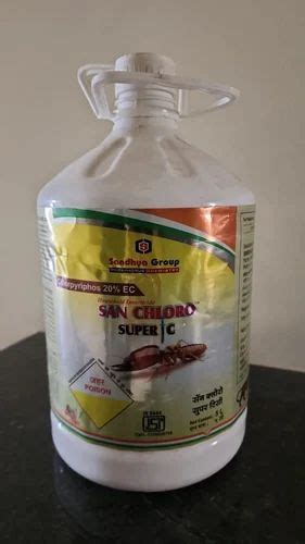 Liquid San Chloro Super C Chlorpyriphos Ec Household Insecticide At