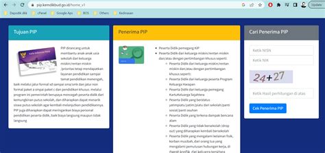 Cara Cek Daftar Penerima Pip Jadwal Pencairan Blt Pip