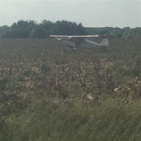 Plane Makes Emergency Landing in Field