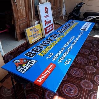 Jual PAPAN NAMA REKLAME TOKO BILLBOARD Indonesia Shopee Indonesia