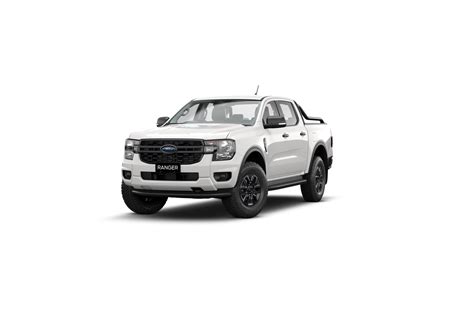 2024 Ford Ranger Black Edition In ARCTIC WHITE New Ute Hobart TAS