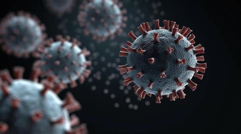 Premium Photo | Coronavirus causing infectious diseases closeup