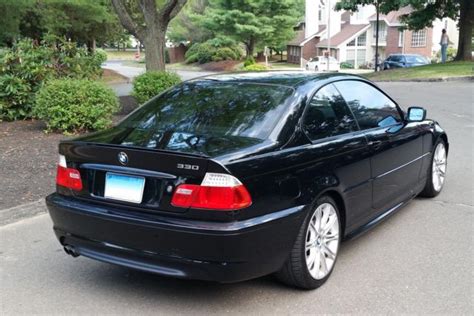 2006 Bmw 330 Zhp Black On Black 6 Speed 6mt E46 Coupe 330ci 300i Alcantara