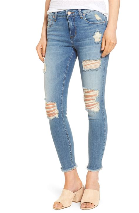 Bp Ripped Crop Skinny Jeans Nordstrom