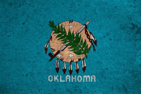 Grunge Oklahoma Flag Stock Illustrations 202 Grunge Oklahoma Flag