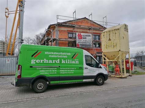 Projekt Innenputzarbeiten Wohnhausneubau Gerhard Kilian Gmbh