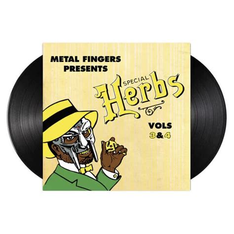 Mf Doom Metal Fingers Presents Special Herbs Vols Brand New