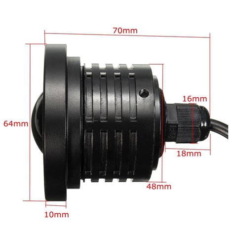 Pcs Auto Cob W Licht Led Nebelscheinwerfer Wei Angel Eye Ring Drl